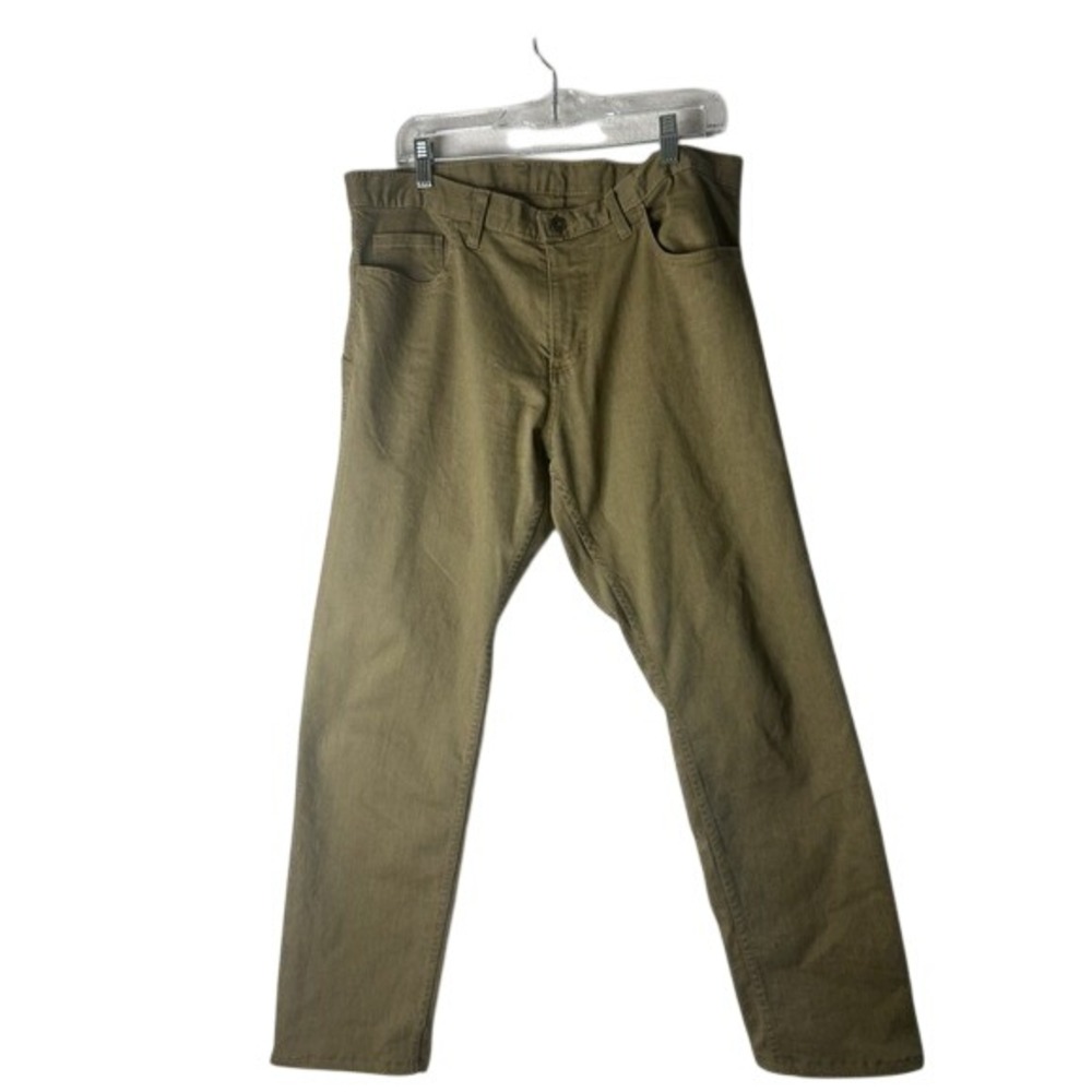 Dearborn Men's Relaxed Fit khaki  Chinos 36x 30